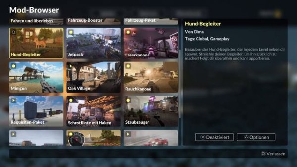 How to get mods for Teardown on Ps5