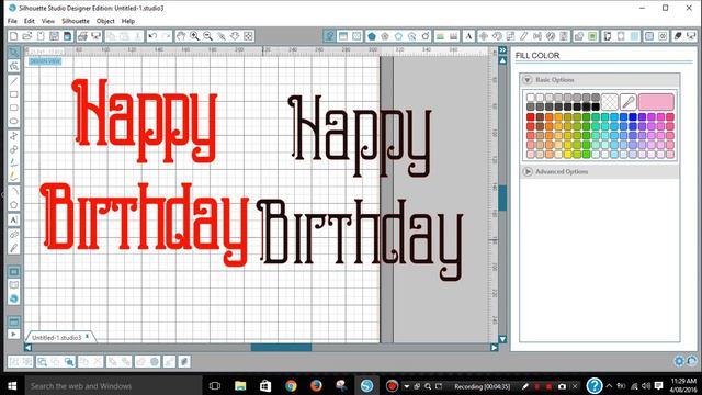 Making Font Thinner Or Thicker Using Silhouette смотреть онлайн