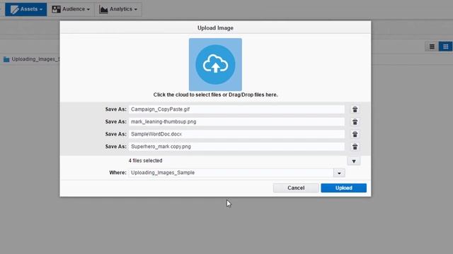 Oracle Eloqua - Uploading Images and Files to the Component Library смотреть онлайн