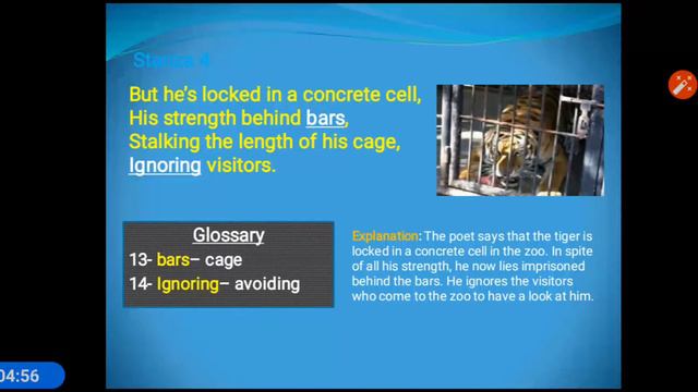 A Tiger in the Zoo_Class10_Poem-3 (Hindi) смотреть онлайн