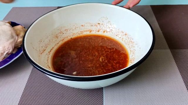 Обалденный апельсиновый маринад для курицы! Запечённые куриные бедра в духовке! смотреть онлайн