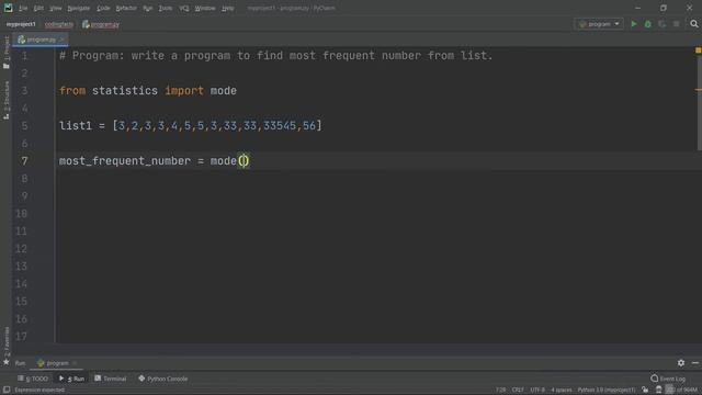 Frequent Number From List In Python | Solutions For Python 100 Exercises | Program16 | CodingFacts смотреть онлайн