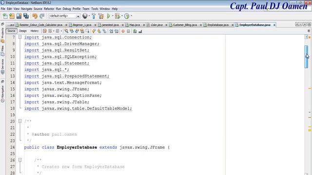 How to Create an Employee Database Management Systems using SQLite in Java NetBeans - Part 2 of 3 смотреть онлайн