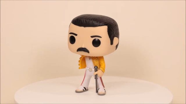 Queen Freddie Mercury Wembley Funko Pop unboxing (Rocks 96) смотреть онлайн