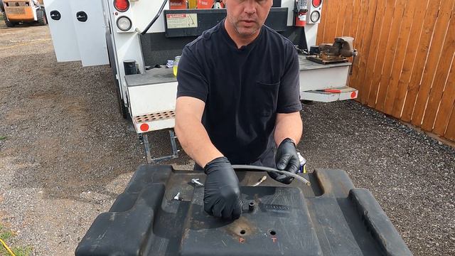 Bobcat Wont Start, Fuel Starvation, Fuel Pickup Tube Repair