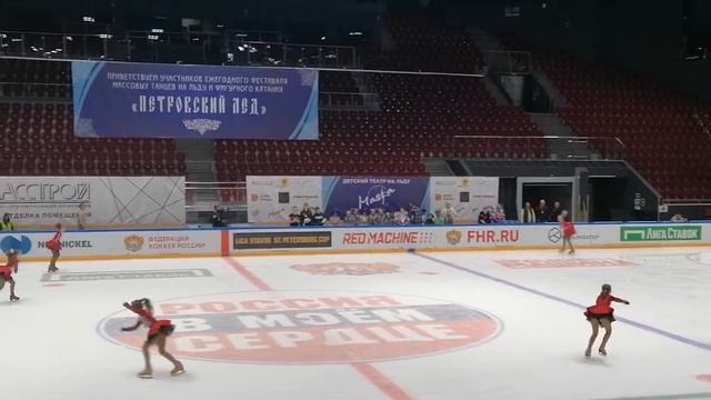 Петровский лёд 2022. На вираже! - 2 место. смотреть онлайн