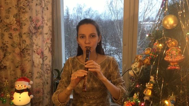 Ф. Грубер - Тихая ночь. F. Gruber - Stille Nacht. Блокфлейта соло. смотреть онлайн