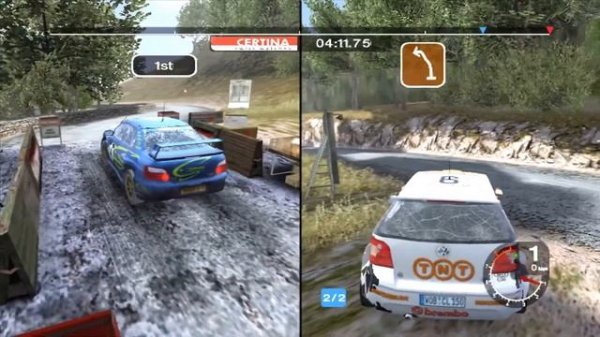 2 Player Colin McRae Rally 2005