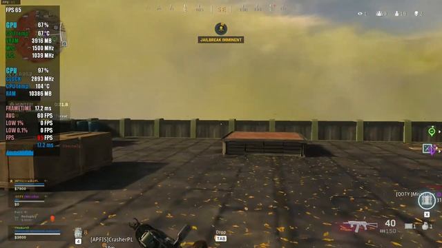 Warzone - Rebirth island | R9 380x 4gb | I5-3470 | 1080p (Victory) смотреть онлайн