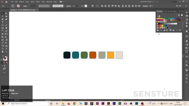 How To Create Color Palette From A Photo | Adobe Illustrator | Save To Swatches смотреть онлайн