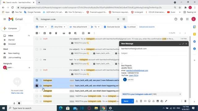 How to attach an Email in Gmail смотреть онлайн