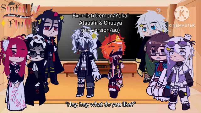 BSD react to some Chuuya & Atsushi AUs || Idk why i did this trash || Bungou Stray Dogs x Gacha смотреть онлайн