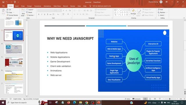 Why we use JavaScript in Hindi | JavaScript Introduction Video смотреть онлайн