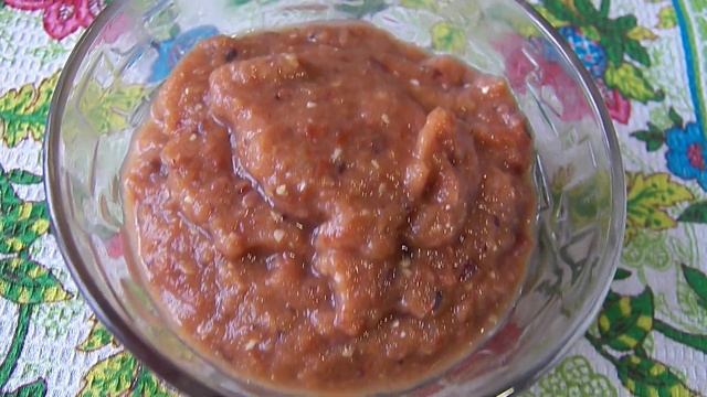 Яблочное пюре из сушеных яблок Вкусное полезное без варки и сахара смотреть онлайн