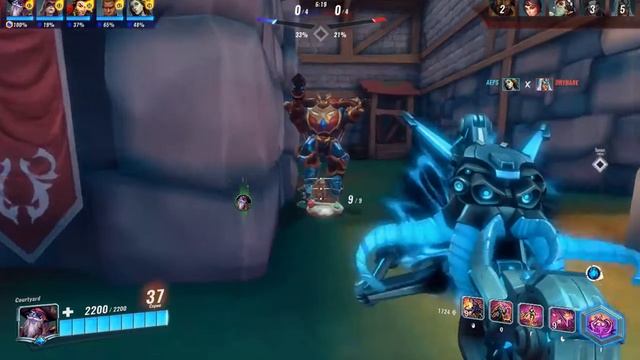 Как нанести 150 000 ед. урона в Paladins