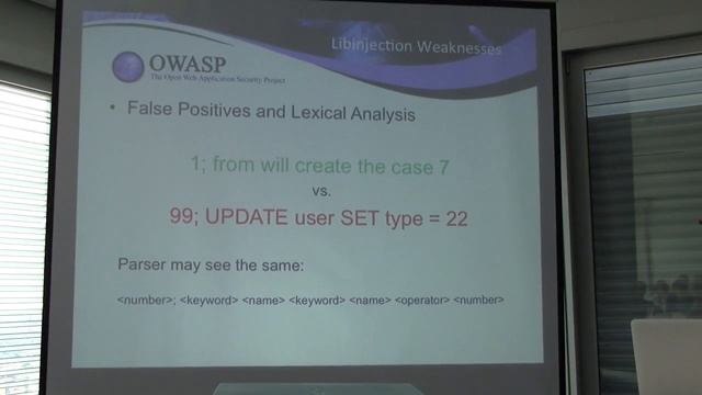 OWASP AppSec EU 2013: An Alternative Approach for Real-Life SQLi Detection смотреть онлайн