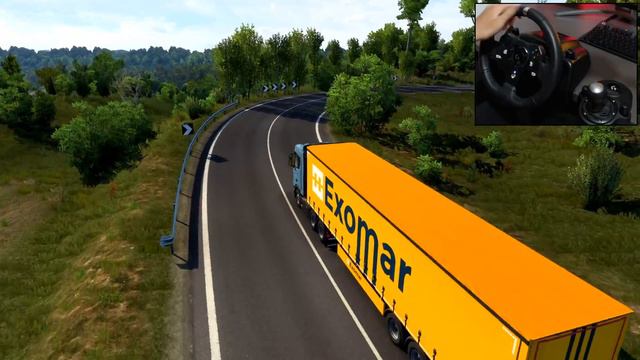 TRANSPORTANDO 16 TONELADAS SEM USAR O GPS NA ITALIA!! - EURO TRUCK SIMULATOR 2 + G920 смотреть онлайн