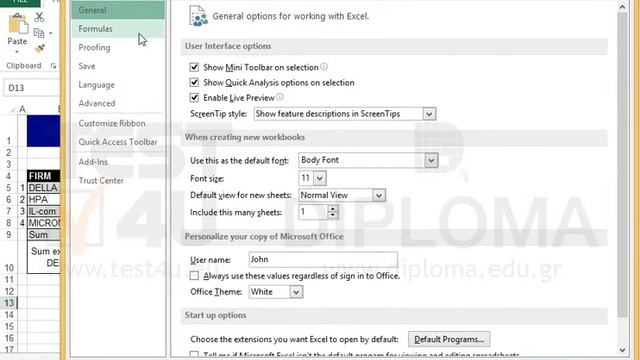 Activate the error checking rule for formulas referring to empty cells. смотреть онлайн