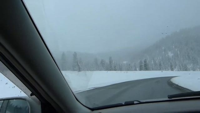 Трасса Абакан- Кызыл. 20 апреля 2017 года