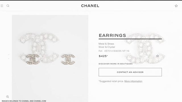 CHANEL FALL WINTER 2021 / 2022 EARRINGS PRE-COLLECTION смотреть онлайн