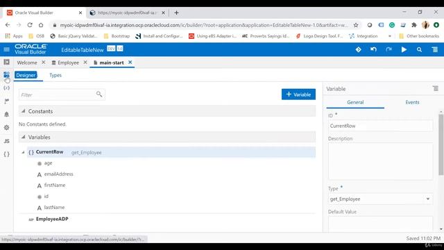 Sec 4 9 Oracle Visual Builder Cloud Service VBCS смотреть онлайн