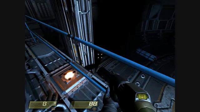 Quake IV: Map 11 - Nexus Hub Tunnels (part 3) смотреть онлайн