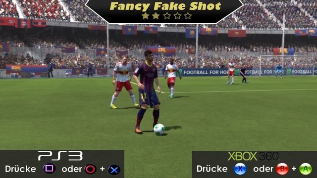 FIFA 14 - "All Skill Moves" Tutorial ᴴᴰ + Controller Animation | PS3 / XBOX360 смотреть онлайн