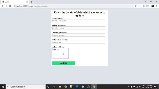 Java based Online Transport service project смотреть онлайн
