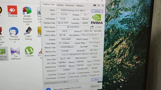 Видеокарта ASUS 1660Ti 6GB для Авито смотреть онлайн