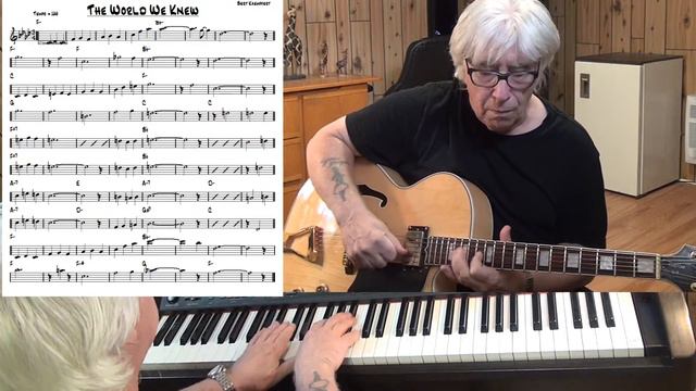 The World We Knew - Jazz guitar & piano cover ( Bert Kaempfert ) смотреть онлайн