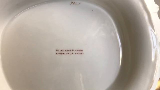 Английские антикварные тарелки середины 19го века