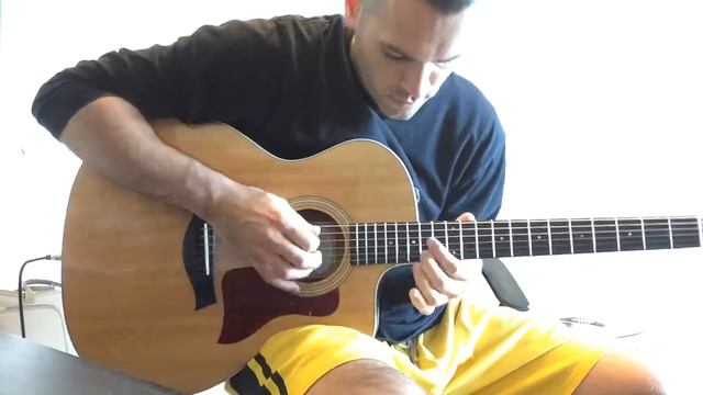 Bon Jovi - Livin’ on a Prayer Acoustic Solo Cover (Slow) смотреть онлайн