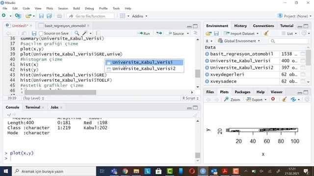 R Programlama Dili Temel Eğitimi (3. Kısım) смотреть онлайн