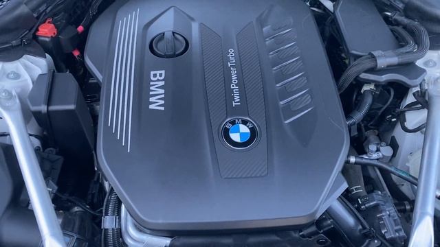 Another Diesel Cold Start Video 10F 2018 BMW 540D