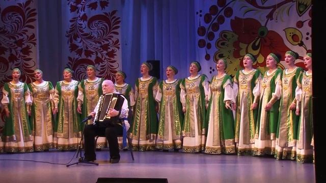 Народный хор "Северные зори" - баянный блок смотреть онлайн