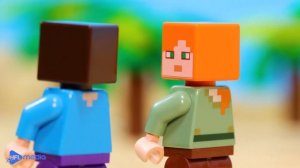 LEGO Minecraft SURVIVAL GAME - LEGO Minecraft Animation