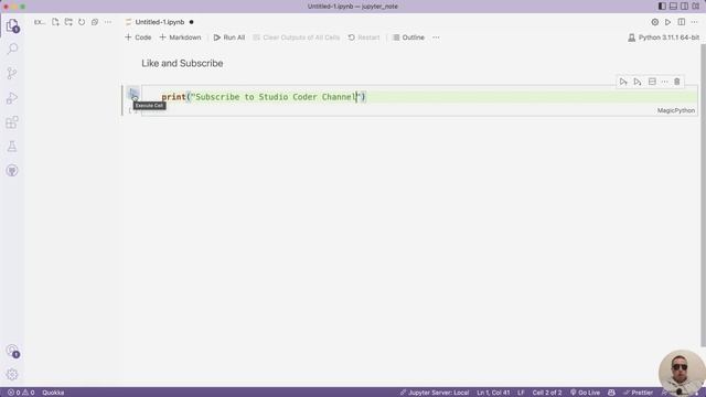 How to Open a Jupyter Notebook in Visual Studio Code смотреть онлайн