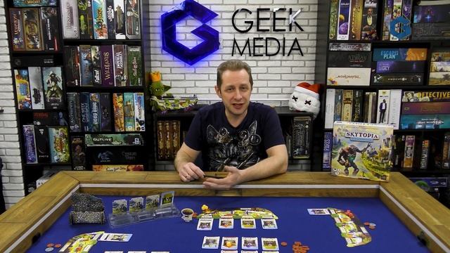 СКАЙТОПИЯ - ОБЗОР настольной игры Skytopia от Geek Media