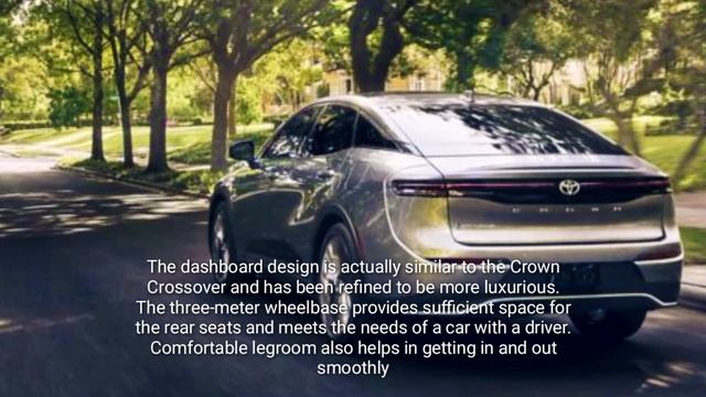 Toyota Crown 2024 Interior