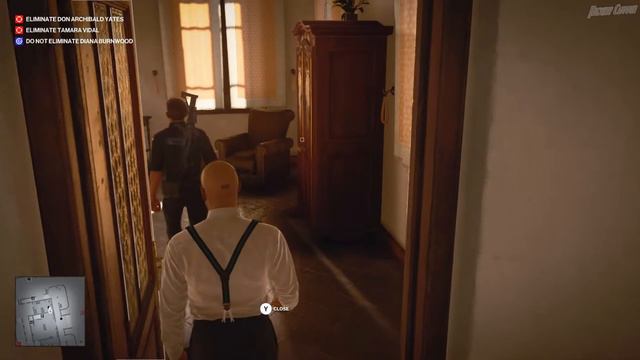 HITMAN 3 - How to Eliminate Don Archibald Yates Guide смотреть онлайн