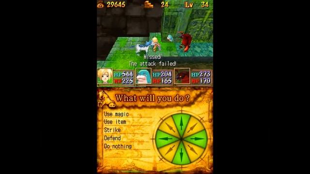 Tao's Adventure Curse of the Demon Seal (NINTENDO DS) Part 35 Floor 24 смотреть онлайн