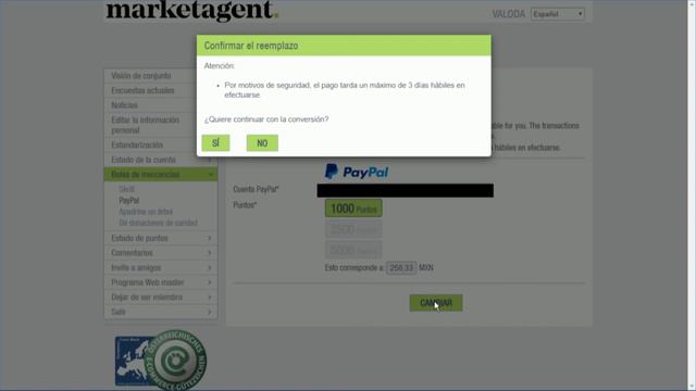 MARKETAGENT COMO RETIRAR DINERO A PAYPAL смотреть онлайн