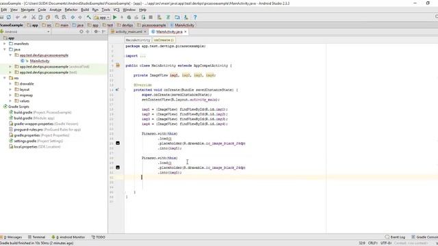 Picasso - How to load Images from Internet Using Powerful Library Picasso in Android смотреть онлайн