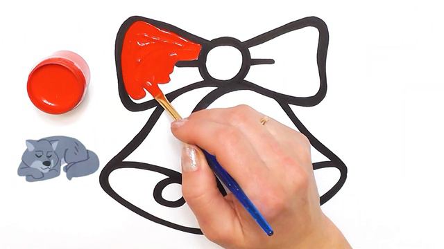 Как нарисовать колокольчики - простые уроки рисования для детей смотреть онлайн