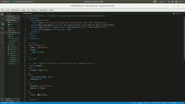 How to add Bootstrap and BootstrapVue to a Vue CLI Project смотреть онлайн