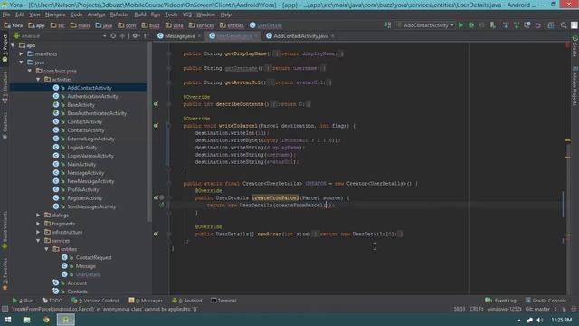 ? Serialization Method: Parcelable • Contact Activities Android • Mobile App Dev Android • (Pt. 47) смотреть онлайн
