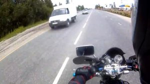 Покатушки на Yamaha XJR 1200. (+Проверка на отсечку)