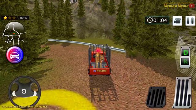 Cargo Truck Zoo Animals Simulator - Angry Police Transport Driver - Best Android GamePlay смотреть онлайн