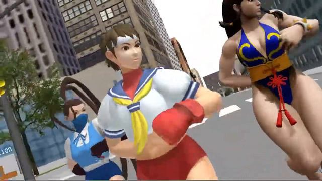 [MMD: Street Fighter] Hi-fi Raver (Sakura, Chun-Li, Ibuki) смотреть онлайн