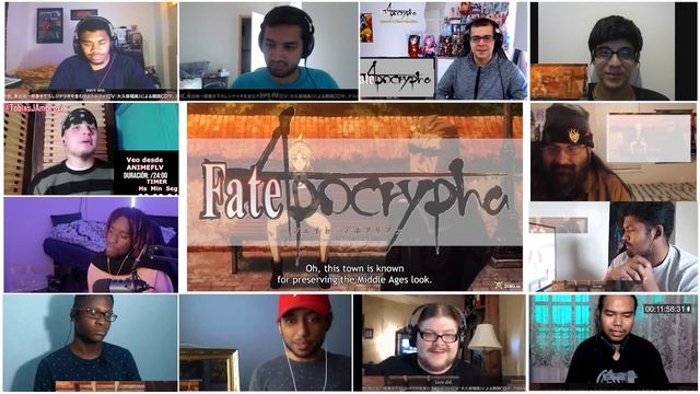 Fate Apocrypha Episode 6 Reaction Mashup смотреть онлайн